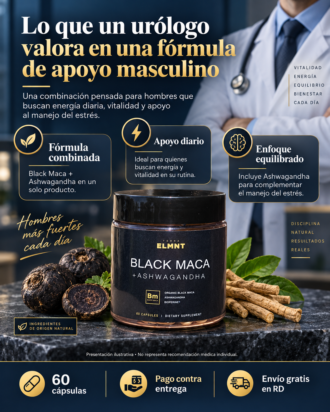 Black Maca Elmnt + Ashwagandha
