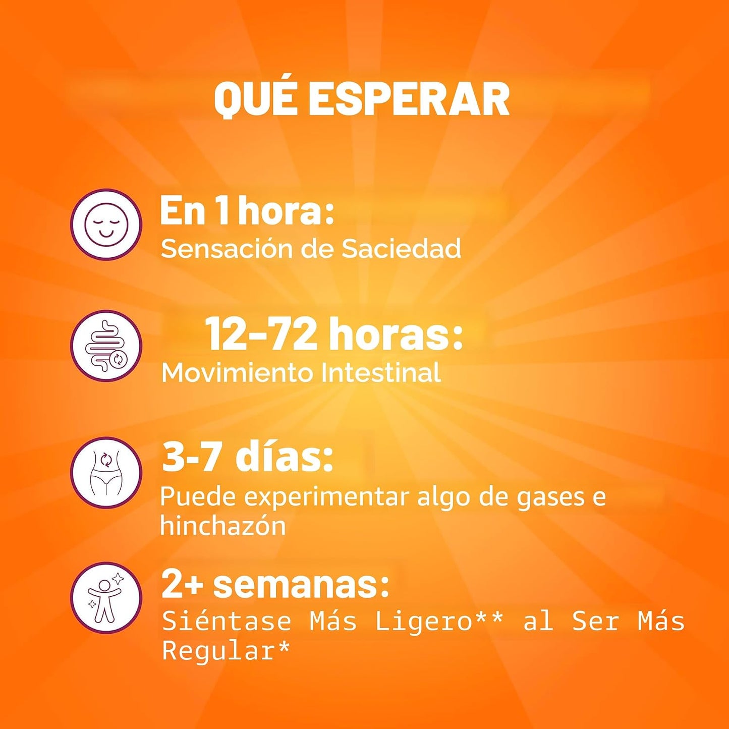 Metamucil 4-en-1 fibra de psyllium sin azúcar