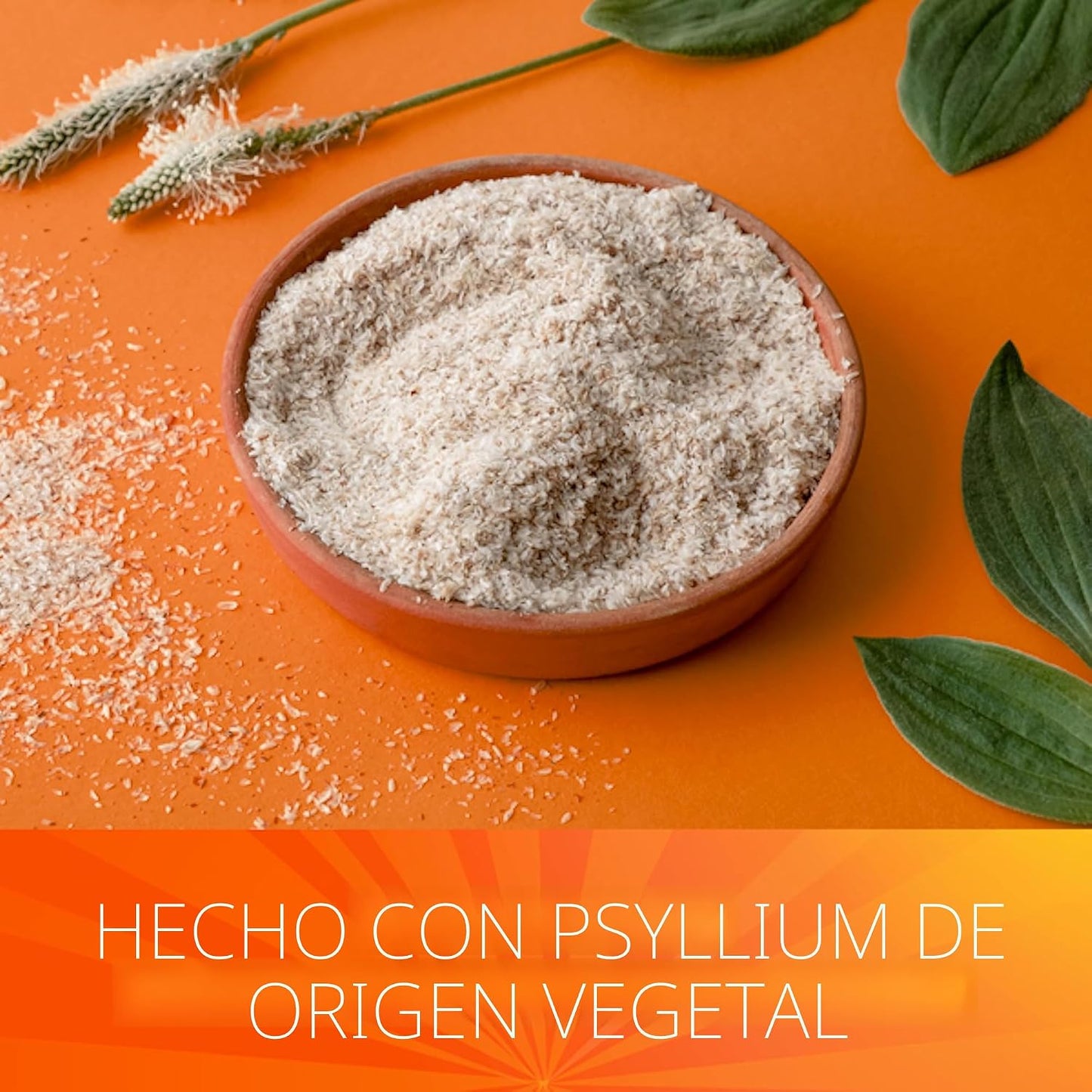 Metamucil 4-en-1 fibra de psyllium sin azúcar