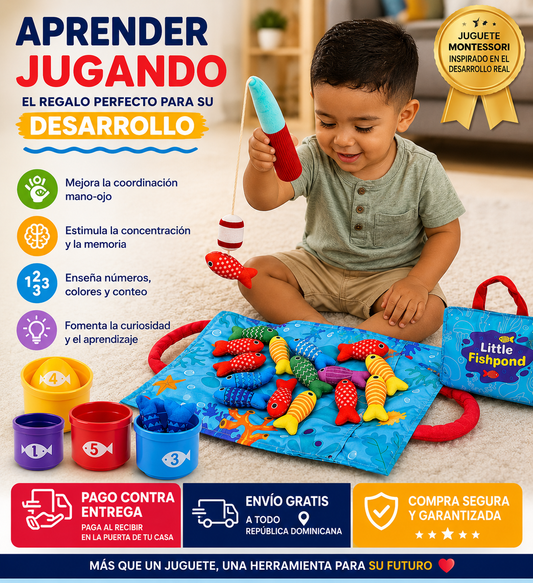 Hahaland Juego de Pesca para Niños