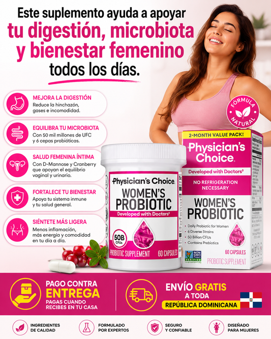 Physician's Choice Probióticos Salud Femenina